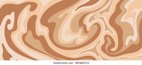 vector illustration hand style paint stains white beige brown
