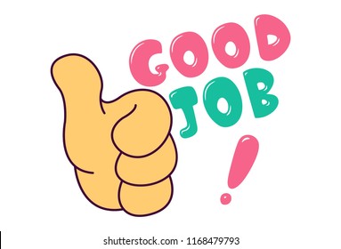 Good Job Sticker High Res Stock Images Shutterstock