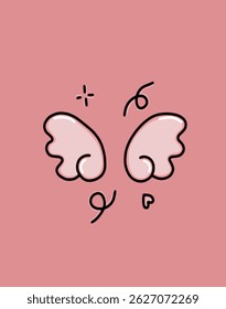 Vector illustration of hand-drawn doodles in a playful, sketchy style. Great for creative projects, posters, stickers, and social media. Whimsical and artistic black line art.