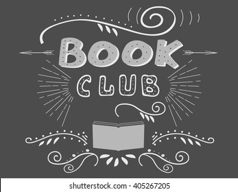 Book Club Logo Images, Stock Photos & Vectors | Shutterstock