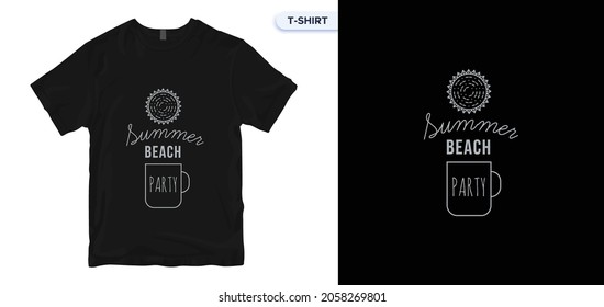 Vector illustration with hand-drawn lettering t-shirt design. Vector print, typography, poster, print, emblem. Global swatches.. 