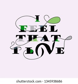 Vector illustration with hand-drawn lettering.Calligraphic design. Label for invitation and greeting card, prints and posters.