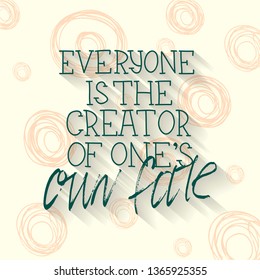 Vector illustration with hand-drawn lettering.Calligraphic design. Label for invitation and greeting card, prints and posters.