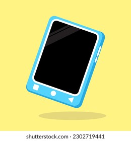 Vector illustration of handphone, flat design of handphone