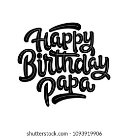 Happy Birthday Papa の画像 写真素材 ベクター画像 Shutterstock