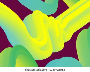 Vector illustration: Handwritten modern brush Calligraphic lettering of Marry Christmas and Happy New Year on white Christmas ball background.