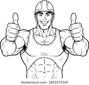 Ilustración vectorial de un manitas 