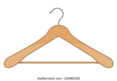 Vector illustration of hanger