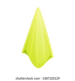 Vector illustration of hanger and dishtowel sign. Collection of hanger and shower stock vector illustration.