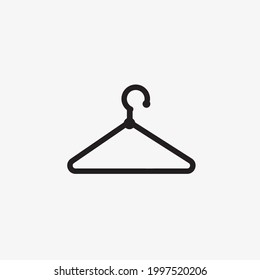 Icono de la ilustración vectorial del colgador