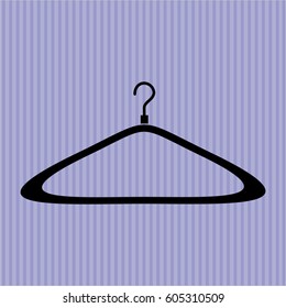Vector illustration of hanger icon vector symbol flat app web concept website
