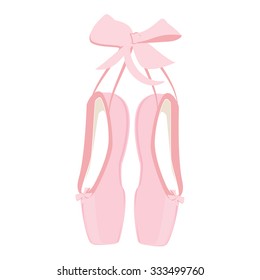 hanging pointe shoes clip art