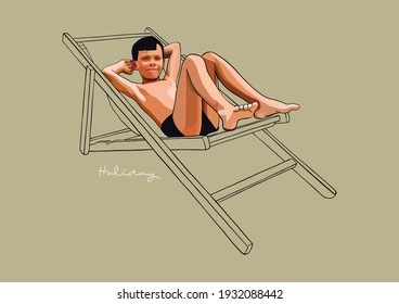 Ilustración vectorial del feriado de la felicidad