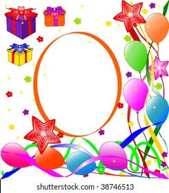 vector illustration of Happy Birthday background