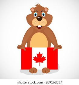 Vector illustration for Happy Canada Day.