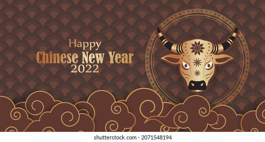 vector illustration for happy Chinese new year-2022