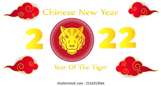 vector illustration for happy Chinese new year-2022