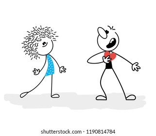 Vector illustration. Happy day.