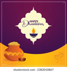 Vektor-Illustration Happy Diwali Verkaufsbanner-Vorlagenaufrufe