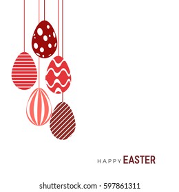 Vector Illustration of Happy Easter