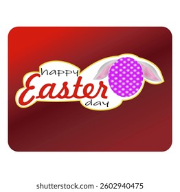 vector illustration
Happy Easter. bunny ears and eggs. suitable for Banner and Poster Templates