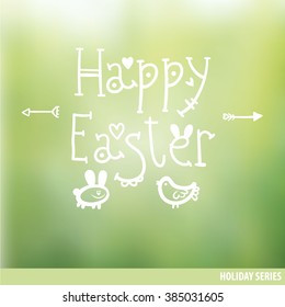 
vector illustration Happy Easter card . Illustration for your design Available in high-resolution and several sizes to fit the needs of your project.