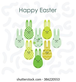 vector illustration / happy Easter design