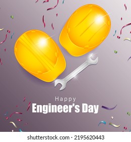 vector illustration for Happy Engineers' day