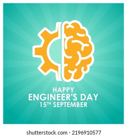 vector illustration for Happy Engineers' day