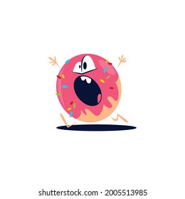Vector Illustration With Happy Face