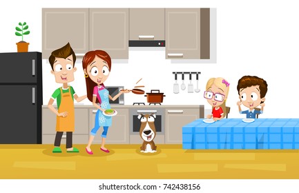 Cooking Cartoons Images Stock Photos Vectors Shutterstock