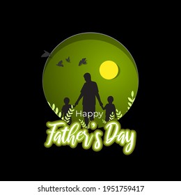 vector illustration for happy Fathers day