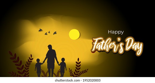 vector illustration for happy Fathers day
