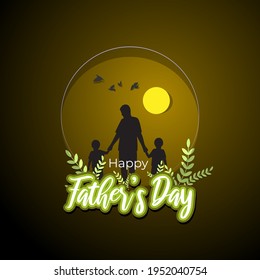 vector illustration for happy Fathers day