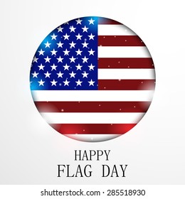 Vector illustration for Happy Flag Day.