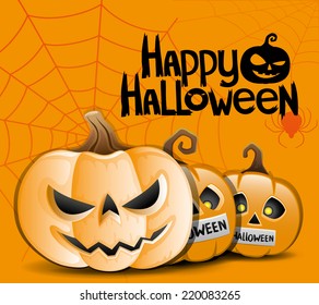 Vector illustration. Happy Halloween.