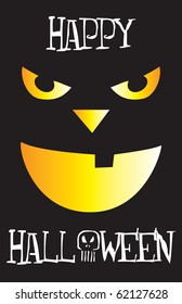Vector Illustration of a Happy Halloween Poster 2.