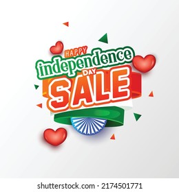 Vector illustration of Happy independence day in India celebration on 15 August with India gate, Indian flag design and flying pigeon
