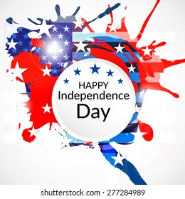 Vector illustration for Happy Independence Day.