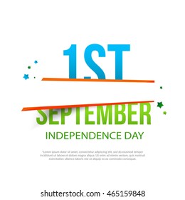 Vector illustration happy Independence Day Uzbekistan.