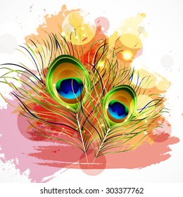 Vector illustration for Happy Janmashtmi.