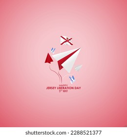 Vector illustration for Happy Liberation Day Jersey, social media story feed mockup template post