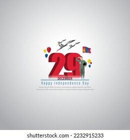 Vector illustration of happy Mongolia independence day
