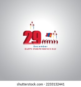 Vector illustration of happy Mongolia independence day