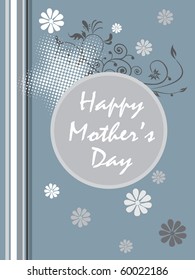 vector illustration of happy mother day background