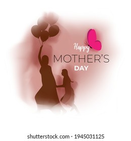 vector illustration for Happy Mother's  Day