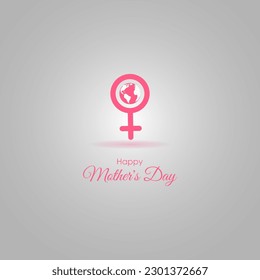 Vector illustration of Happy Mother's Day social media story feed set mockup template