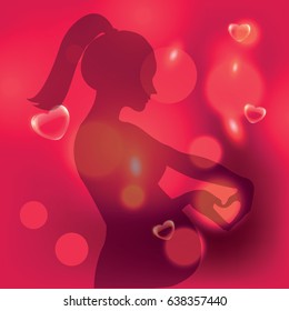 vector illustration for happy mother's day celebration
