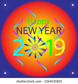 vector illustration happy new year