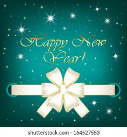 Vector illustration of Happy New Year A